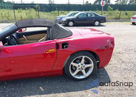 2005 Chevrolet Corvette из США, поврежденный, VIN 1G1YY34U155119740